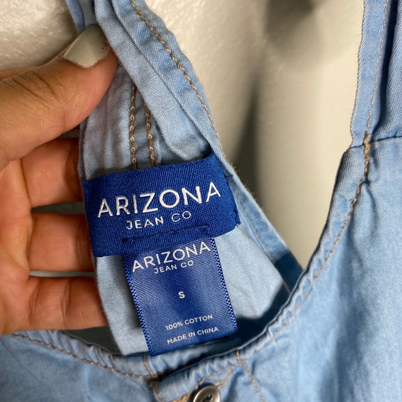 Arizona Denim Overall Shorts - Picture 3 of 4